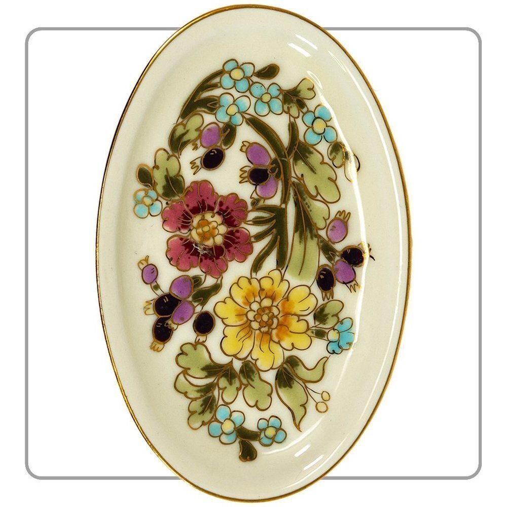 Zsolnay Hand Painted Mini Plate